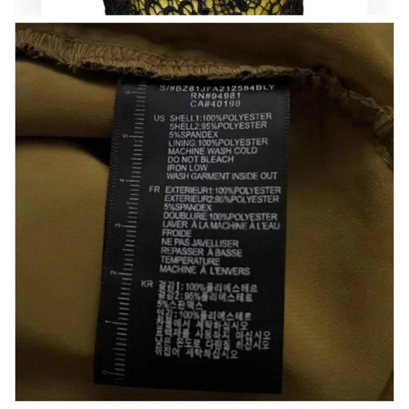 Forever 21 Lace Mini Dress Size Small - Picture 4 of 4